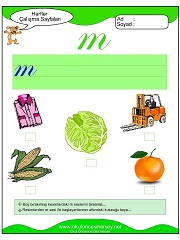 M Sesi Çalışma Sayfaları